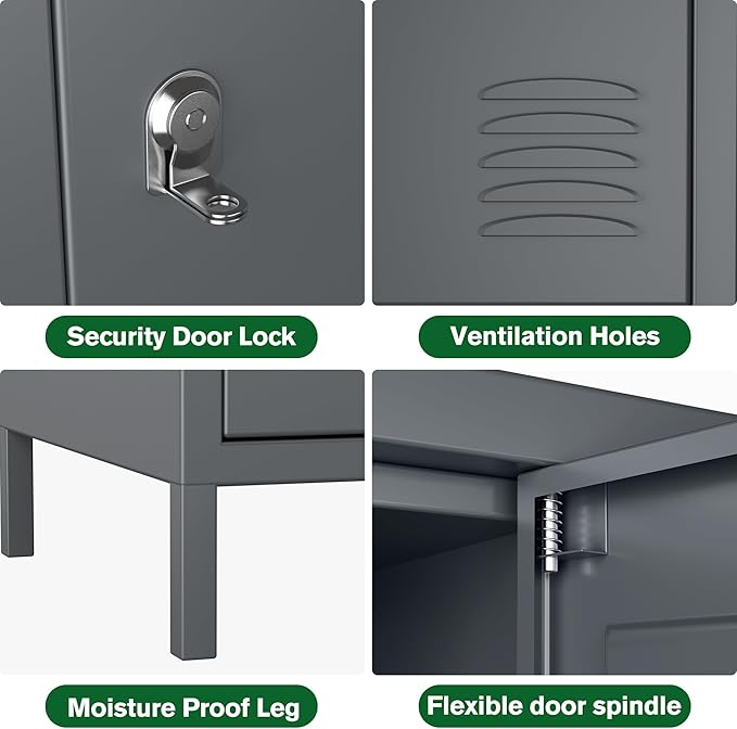 SUPEER Metal Lockers for Employees - Image 5