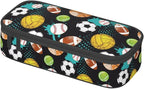 Sport Cool Ball Pattern Pencil Case Big Capacity Storage Pencil Pouch - Image 3