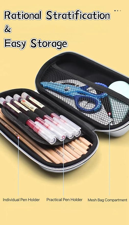 XZR Supercar Pen Case Box Bag Stocking Stuffers Large Capacity Organizer Cool - Image 3