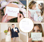 Silunkia 100 Packs White Note Cards and Envelopes 4.25 x 5.5 Heavyweight Flat - Image 7