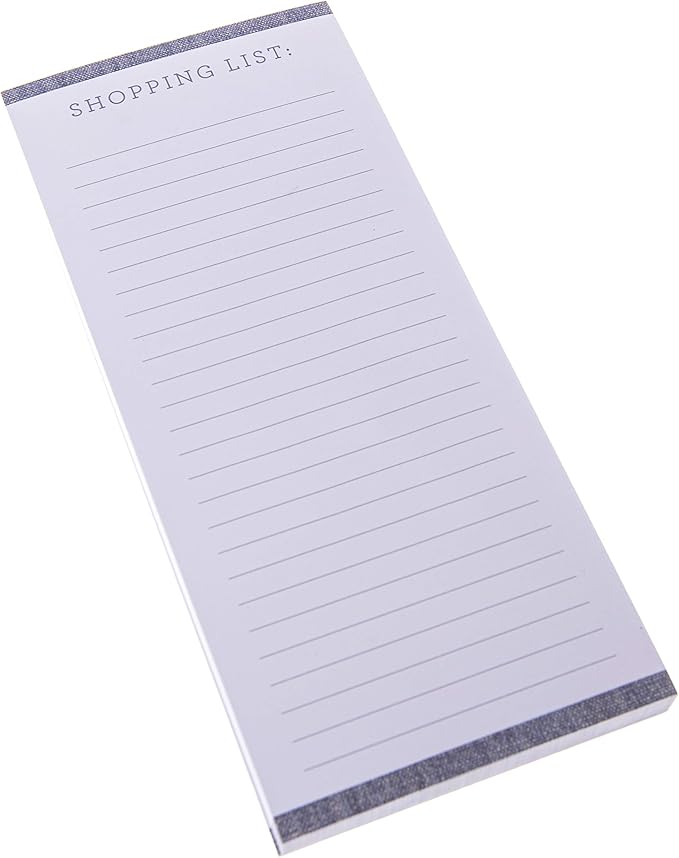 Graphique Magnetic Notepad, Chambray – 100 Sheets, 4” x 9.25” x .5” – Front Says - Image 7