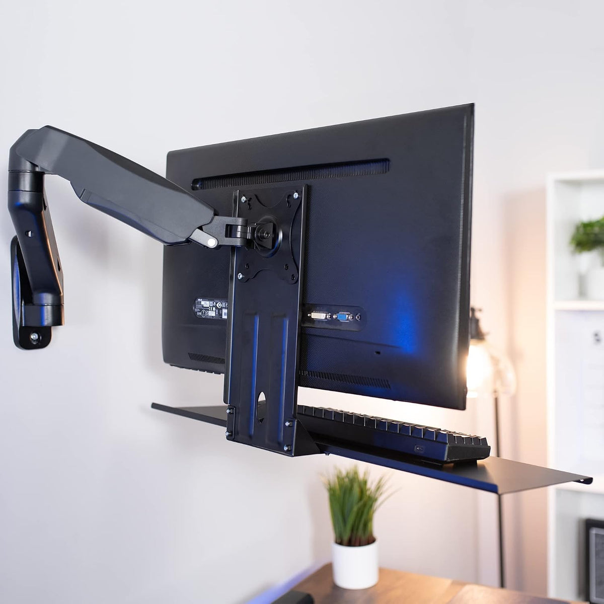 VIVO VESA Mounted 26 x 8 in Keyboard Tray & Mouse Platform