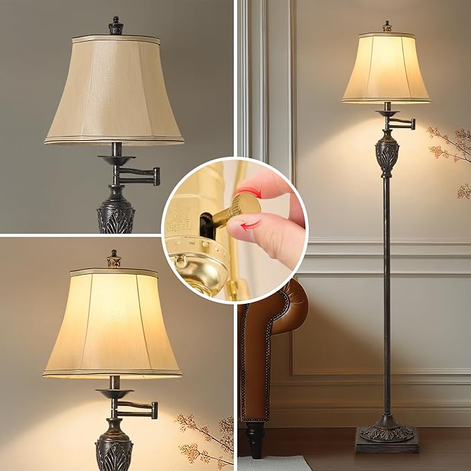 Traditional LED Floor Lamp - Image 4