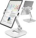 AboveTEK Tablet Stand Holder, Stylish Aluminum iPad Stands, Foldable 360° by AboveTEK