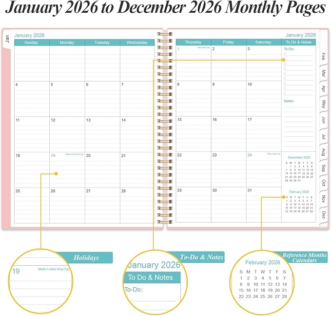 2026 Planner - Planner 2026 from January 2026 to December 2026 - Image 4
