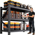 59"w garage shelving heavy duty metal storage shelves, main product view