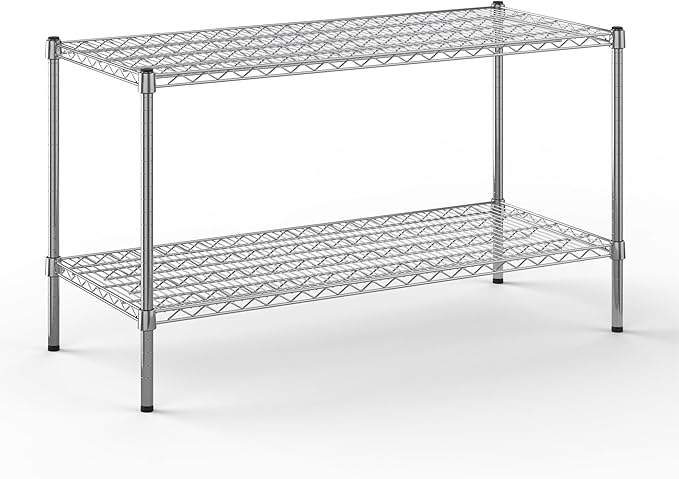 Regal Altair 21" Deep x 48" Wide x 27" Height Wire Shelving Kit | 2-Tier | NSF by Regal+Altair
