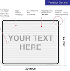 Custom Sign, Personalized Metal Signs, Customize - Image 3