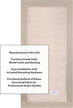 ATS Acoustics Home Office Residential Acoustic Treatment Room Kit Sound - Image 6