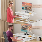 JOY worker Standing Desk Converter, Desktop Workstation Riser - Image 5