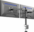 VIVO Dual Monitor Desk Mount, Heavy Duty Fully Adjustable Stand, Fits 2 LCD LED