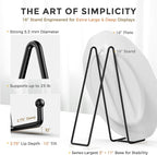 TR-LIFE 16 Inch Heavy Duty Plate Stand - Image 2