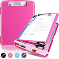 Plastic Clipboard with Storage, A4 Nursing Clipboard Folder with Pen Holder by TFDLCGzm
