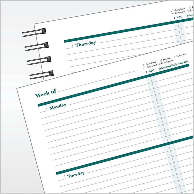 FranklinCovey - Undated Planner | Weekly - Wire-Bound Planner - Image 2