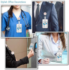 ID Badge Holder with Breakaway Lanyard, Lanyards - Image 3
