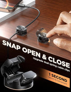 16Pack Cord Organizer Cable Clips - Image 3