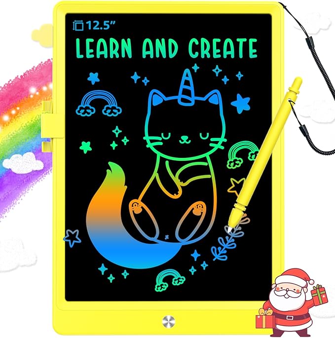 BUKEBU LCD Writing Tablet Doodle Board, 12.5 inch Colorful Drawing Pad by BUKEBU