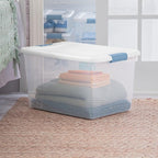 Sterilite 24-Pack Latching Box, Under Bed Storage Bins - Image 9