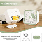 Visual Timer for Kids with Pause Function, 60 Minute Countdown Timer for Kids - Image 4