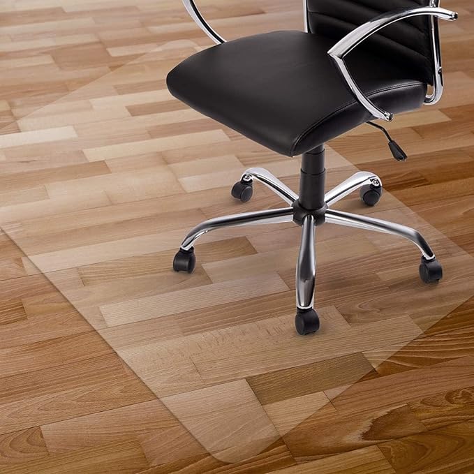 Kuyal Clear Chair Mat, Hard Floor Use by Kuyal