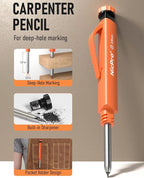 Nicpro Upgraded 3-IN-1 Carpenter Pencils - Image 6