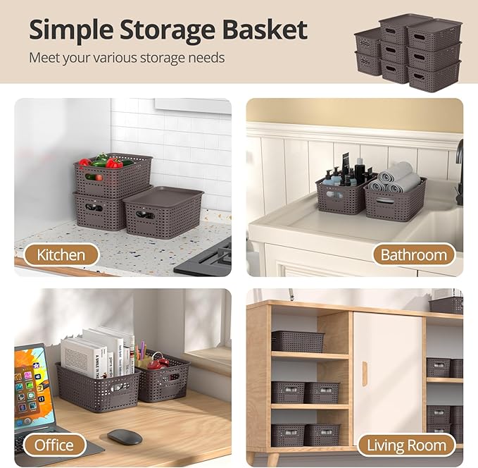 ZFTMRR Plastic Storage Basket - Image 4