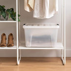 IRIS USA 40 Qt Stackable Plastic Storage Bins - Image 6
