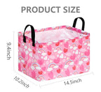 FUULOXE Rectangular Valentines Basket Storage Bin - Image 2