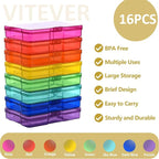 Haundry Photo Storage Box with 16 Inner 4" x 6" Photo Case, Portable Storage - Image 8