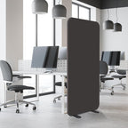 DECOLAB Room Divider Panel, Standing Privacy Partition Dividers by DECOLAB