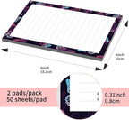 SXboxing Sticky Notes 4X6 Inches, 2 Pack Large Cute Self-Stick Pads, Bright - Image 4