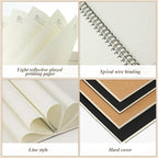 Leelosp 12 Pack Small Spiral Notebook 5 x 7 Inch Lined College Ruled Spiral - Image 2