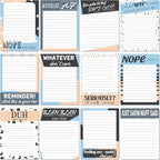 Funny Notepads with Sayings Sticky Funny Office Supplies to Do List Sarcastic by Pajean