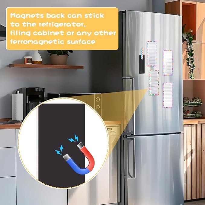 Thboxes 4 Pack Magnetic Note Pad - Image 5