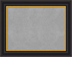 Amanti Art Black Framed Magnetic Board 24x30 Medium Vision Board
