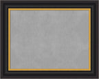 Amanti Art Black Framed Magnetic Board 24x30 Medium Vision Board by AmantiArt