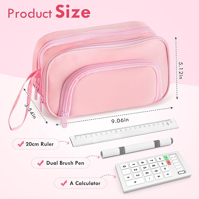 SANANT Large Capacity Pencil Case - Image 2