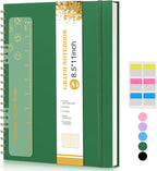 Graph Paper Notebook, Spiral Notebook Journal 8.5” x 11”, A4 Large Grid by UEBZFOCS