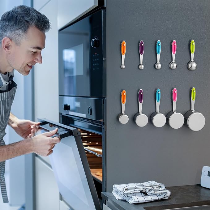 BTLIN Heavy Duty Fridge Magnets Extra Strong, Large Magnetic Push Pins - Image 8