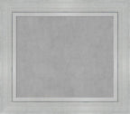 Amanti Art Silver Framed Magnetic Board 27x31 Medium Vision Board by AmantiArt