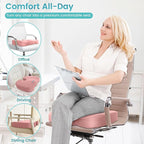 Office Chair Seat Cushion, Cooling Gel Enhanced Memory Foam Cushion - Image 6
