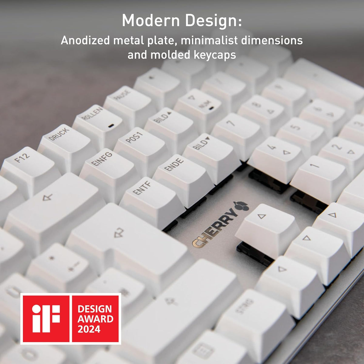 Cherry KC 200 MX Wired Mechanical Office Keyboard MX2A Brown Switches