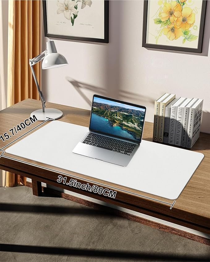 Leather Desk Protector, Office Laptop Mat - Image 7