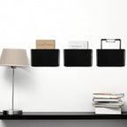 Colarr 8 Pcs Wall File Holder Organizer Plastic Wall Mount Mail Organizer - Image 6