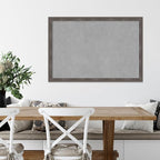 Amanti Art Grey Framed Magnetic Board 27x39 Large Vision Board - Image 5