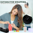 Yahenda 6 Pack Desktop Tape Dispenser Non Skid Base - Image 6