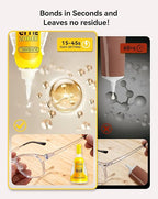 LEENEXUS Super Glue Gel Precision Control, 5ML【Dual Molecular Interlock】 Clear - Image 5