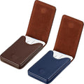 Outus 2 Pieces Business Card Holder, PU Leather Business Card Case Pocket Wallet by Outus