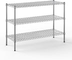 Regal Altair 18" Deep x 48" Wide x 34" Height Wire Shelving Kit | 3-Tier | NSF by Regal+Altair