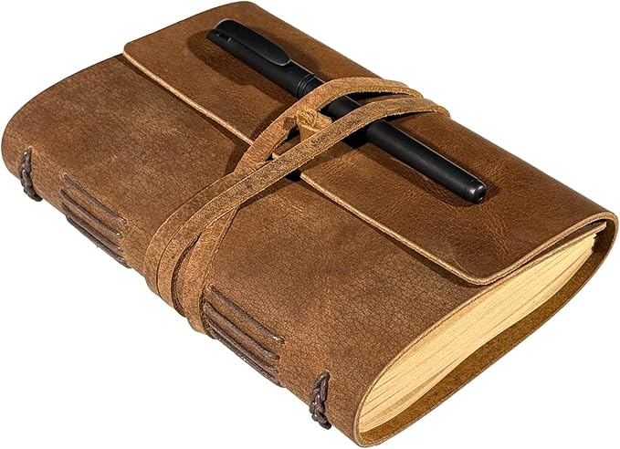 Brown Notebook Journal by leatherjournal